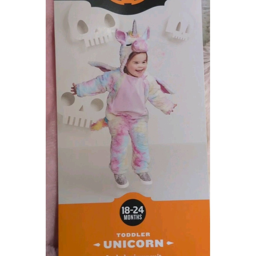 Toddler Unicorn Halloween Costume Jumpsuit 18-24 months - Hyde & EEK! Boutique